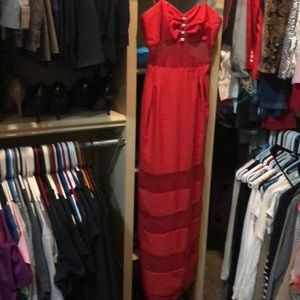 Red Formal Dress Prom or Semi Prom Size 2